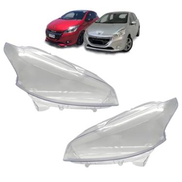 Imagem de Par Lente Farol Peugeot 208 2012 2013 2014 2015 2016