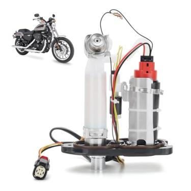 Imagem de SMOTRCC 75305-07A 75268-07F Conjunto de bomba de combustível compatível com Harley Davidson Sportster 883 1200 2007–2020, substitui 75268-07B, 75301-07, 75304-07A, bomba de combustível atualizada para