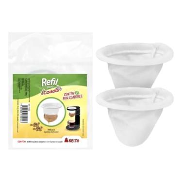 Imagem de Kit Filtro Coador Café Expresso 2 Unidades FIL02 Keita
