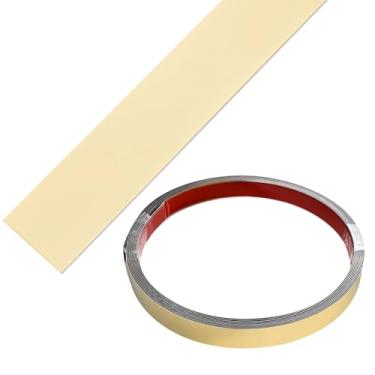 Imagem de Acabamento autoadesivo de parede de aço inoxidável, acabamento espelhado dourado, moldagem de 4 x 4 m para azulejos, pisos e molduras decorativas