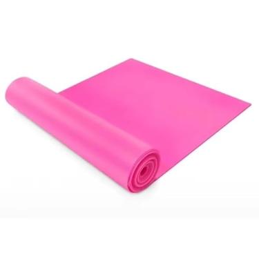 Imagem de Banda de Estiramento Yoga Pilates 1 5M Borracha para Fitness com Resiliência Suave e Anti-Derrapante Ferramenta Treino Modelagem Corporal Fortalecimento Muscular do Torso Superior