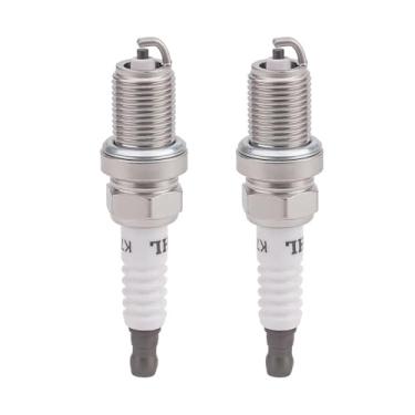 Imagem de Vela de ignição para cortadores de grama e tratores, compatível com RC12YC 1213202 1213202-S 692051 72347GS 792015 805015 M78543 (2 pares)