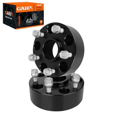 Imagem de 2 peças 5 x 5 espaçadores de roda 5 pinos com pinos de 1/5.1 cm x20 compatíveis com Jeep Wrangler 2007-2018 Grand Cherokee 1999-2010 Commander 2006-2010, 71,5 mm, furo de cubo 5 x 127, adaptadores de