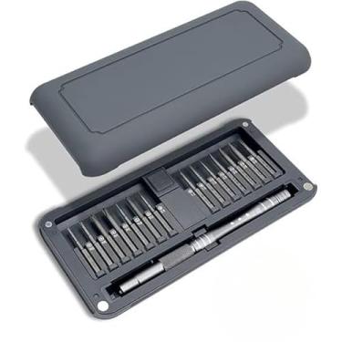 Imagem de Conjunto de chaves de fenda de precisão 30 em 1 mini conjunto de chaves de fenda magnética