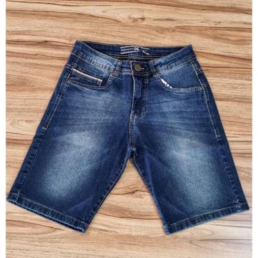 Imagem de Bermuda Jeans Masculina Squadrão Conforto e Estilo Casual-Masculino