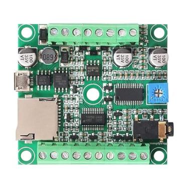 Imagem de Módulo de som MP3 de 7 botões com amplificador de 15 W (bloco de terminais)