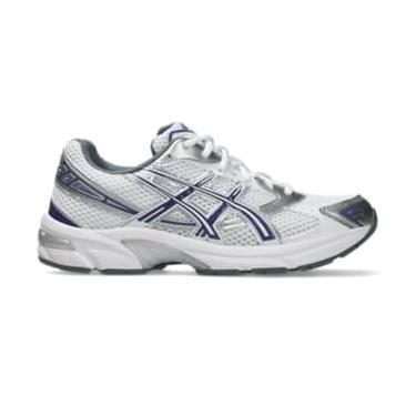 Imagem de Asics Gel-1130 Tênis feminino branco e roxo empoeirado, Branco, 36