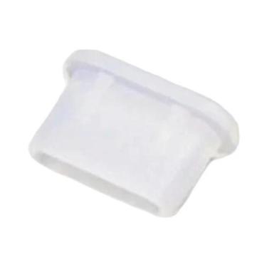 Imagem de Protetores De Poeira De Silicone Tipo-C Para Porta De Carregamento USB