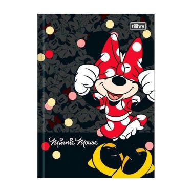Imagem de Caderno Costurado Tilibra ¼  Capa Dura Minnie 80 Folhas ¿ Embalagem com 5 Unidades