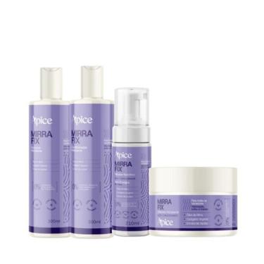 Imagem de Apice Mirra Fix Sh 300ml + Cond 300ml + Masc 300ml + Mousse 210ml
