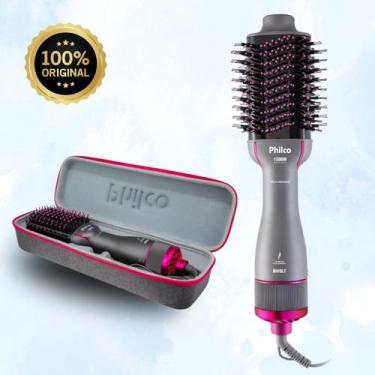 Imagem de Escova Secadora Alisadora Modeladora Elétrica Philco Original Bivolt 3