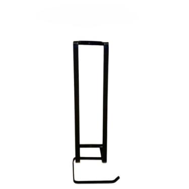 Imagem de Suporte de Parede - Porta Papel Higiênico em Aço Carbono(Preto)