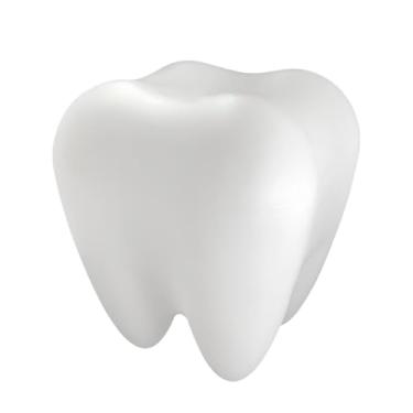 Imagem de Luminária Dente Brilhante - Abajur LED Temático Divertido - Perfeito para Consultório Odontológico, Quarto Infantil e Presente de Formatura Odonto
