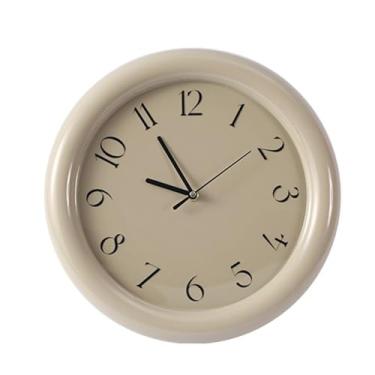 Imagem de Relógio de parede Relógio de parede nórdico, elegante e minimalista, silencioso, ideal para uso doméstico fácil combinar para decoração de casa(Brown)