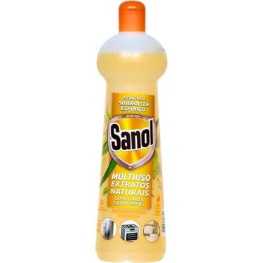 Imagem de Multiuso Extratos Naturais Capim Limão, Sanol, 500 ml, Amarelo