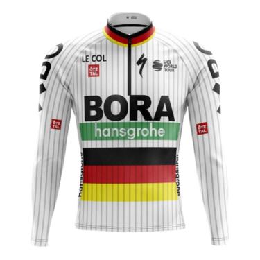 Imagem de Camisa Ciclismo Masculina Manga Longa Bora Alemanha-Masculino