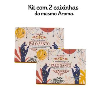 Imagem de KIT C/2 Defumadores Hindu Goloka Sabor:Palo Santo, Palo Santo