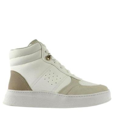 Imagem de Tênis Mississipi Feminino Cano Alto Branco Casual MC915-Feminino