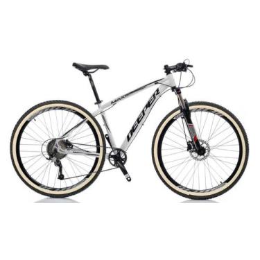 Imagem de Bicicleta Deeper 29 - 9v Freio Hidraulico Trava K7-11/40-b, Branco