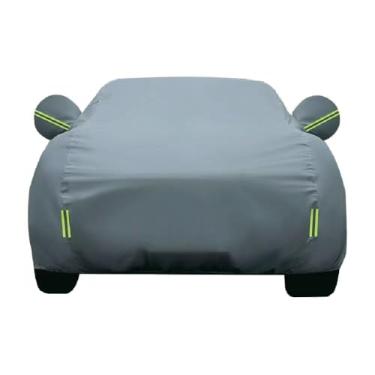 Imagem de Materiais de cobertura de carro mais espessos à prova d'água para tecido Oxford com algodão macio, protege a superfície da pintura do carro, capa de carro usada para sedãs, cupês, SUV, caminhões, etc