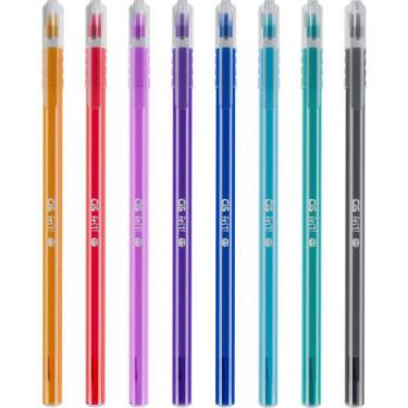 Imagem de Caneta Esferográfica CIS FEST 0.7MM 8 Cores Pote com 24 - Sertic