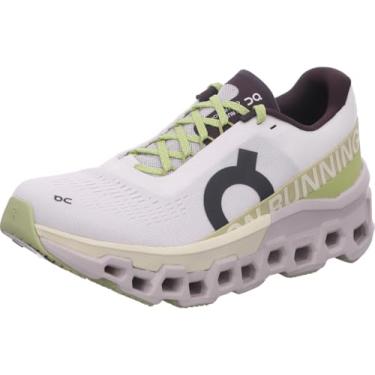 Imagem de Tênis On Running Cloudmonster 2 Feminino - Branco/Amarelo 40