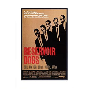 Imagem de Pôster de filme de parede Reservoir Dogs - Pôster fosco Presente sem moldura 11 x 17 polegadas (28 cm x 43 cm)
