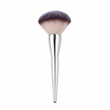 Imagem de Pincel de pó de tamanho grande, pincel de blush, pincel de maquiagem, pincel de pó de fixação, pincel de cerdas macias e densas