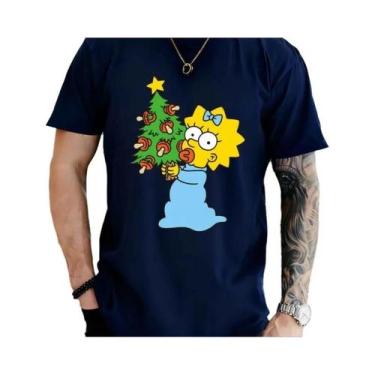 Imagem de Camiseta Casual Masculina De Verão Com Estampa Autorizada Da Árvore De