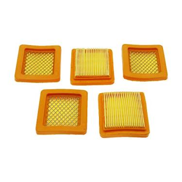 Imagem de QHALEN Limpador de filtro de ar para Honda GX35, cortador de escova, carburador, motosserra, aparador de grama, motor a gasolina, ferramenta de jardim, peça sobressalente (pacote com 5)