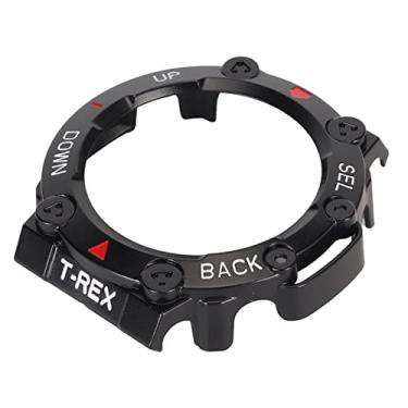 Imagem de KIMISS Capa Protetora de Relógio para T Rex 2 – Design Fino e à Prova de Choque Com Recortes Precisos para Proteção Máxima (Preto Vermelho Branco)