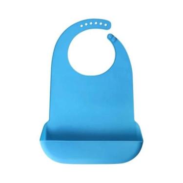 Imagem de Babador De Silicone Impermeável Para Adultos, Protetor Anti-óleo Para 