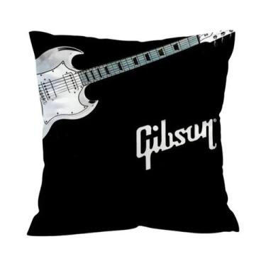 Imagem de Capa De Almofada Gibson Impressa Em Ambos Os Lados 40x40 45x45 50x50 P