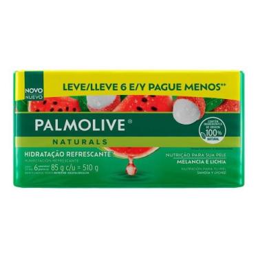 Imagem de Sabonete Palmolive Naturals Melancia e Lichia 85g - Embalagem com 6 Un
