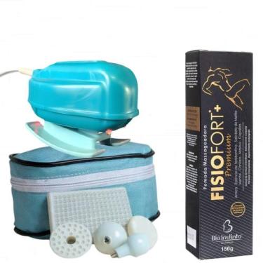 Imagem de Aparelho De Massagem Elétrico Corporal com Infravermelho Pomada Fisiof