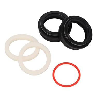 Imagem de Generic Kit de Limpador de Poeira de Baixa FricçãO de 32 Mm para Garfo de SuspensãO, Garfo Dianteiro Lubrificado, Adequado para de Bicicleta, Material de Borracha, 2 X VedaçãO de Poeira, 2 X Anéis
