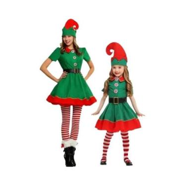 Imagem de Fantasia De Natal Para Meninos Adultos, Conjunto De Cosplay De Elfo Co