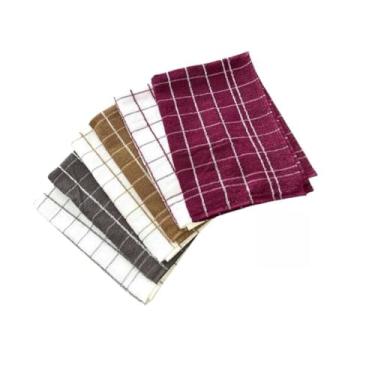 Imagem de Kit 2 Panos de Cozinha Atoalhados 6 e 8 Unidades para Churrasqueira e Área Gourmet, Absorventes e Resistentes, Fácil Limpeza e Uso Diário (8 VARIADO)