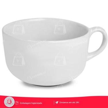 Imagem de Kit Jogo 2 Canecas Jumbo Tigela Cumbuca 450ml Sopa Caldo Porção - HR P