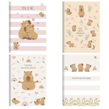 Imagem de Caderno Costurado Capivara com 160 Folhas - Sortido