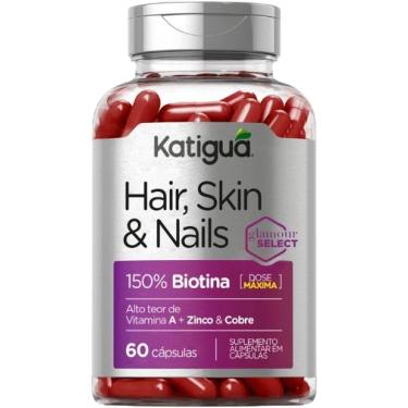 Imagem de Skin Hair & Nails - 60 Cápsulas - Katiguá-Unissex