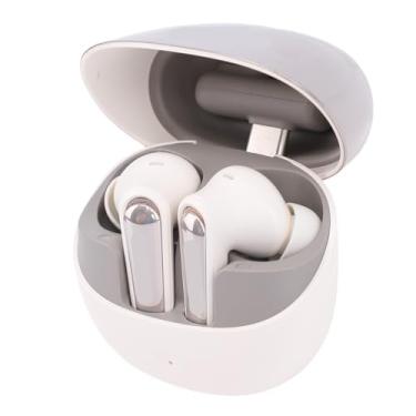 Imagem de EBTOOLS Fones de Ouvido para Jogos Sem Fio, Modo Duplo 5.3 de Baixa Latência de 2,4 GHz Com Microfone ENC e Drivers Dinâmicos de 13 Mm, Compatível Com Console de Jogos VR para PC e (WHITE)