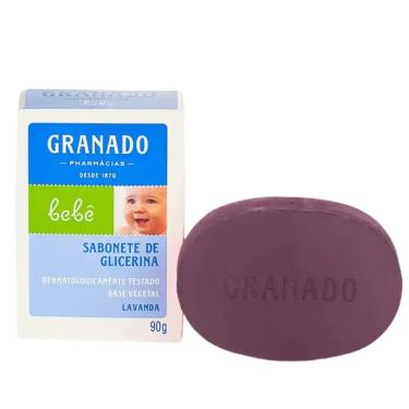 Imagem de Sabonete em Barra de Glicerina Lavanda Granado 90G