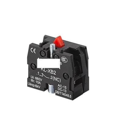 Imagem de 1 interruptor de botão autorreinicialização, pequena cabeça de cogumelo, parada de emergência, botão de 22 mm, botão de partida, potência em XB2-BG21 XB2-BA31 XB2-BS54(NC)