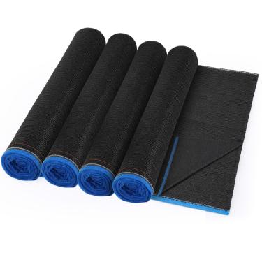 Imagem de Wowangce 40% 1,8 m x 121,9 m rolo de pano de sombra com ilhós a granel sombra protetor solar rede resistente a UV rolo de tecido para jardim estufa flor planta pátio canil dossel (preto)