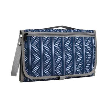 Imagem de Almofada Portátil Para Troca De Fraldas De Bebê Para Carrinho E Bolsa 