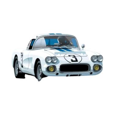 Imagem de Arte De Parede Vintage Retro De Carro De Corrida GTR, Decoração Nórdic