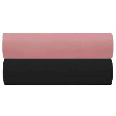 Imagem de Kit 2 Lençol de Malha King C/Elástico 100% Algodão Rubi (KIT 8)