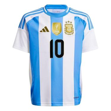 Imagem de Camiseta Adidas Infantil Argentina Messi 24-Masculino