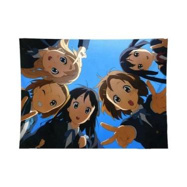 Imagem de Tapeçaria Kawaii Anime: Decoração Divertida Para Sala De Estar E Sala 